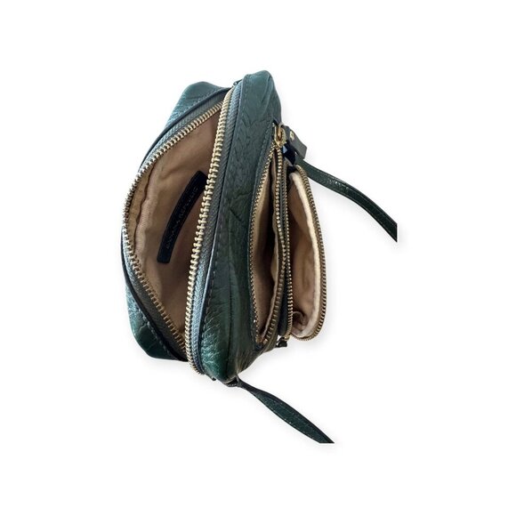 Banana Republic Leather Moto Cross Body Bag, forest green - Picture 11 of 13